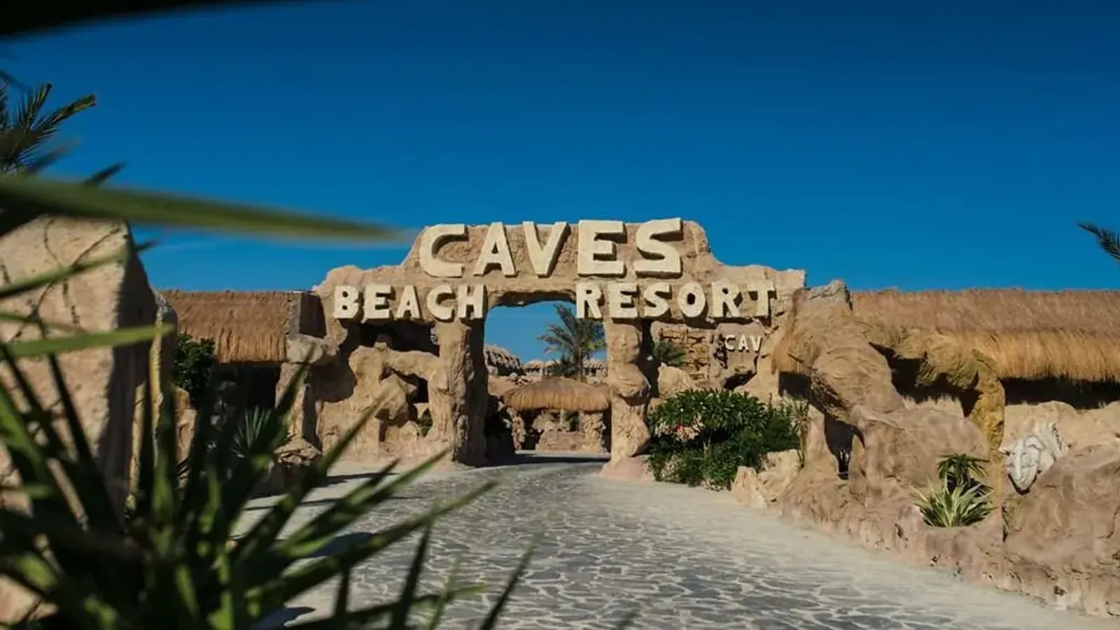 Caves Beach Resort in Hurghada, Red Sea, Egypt