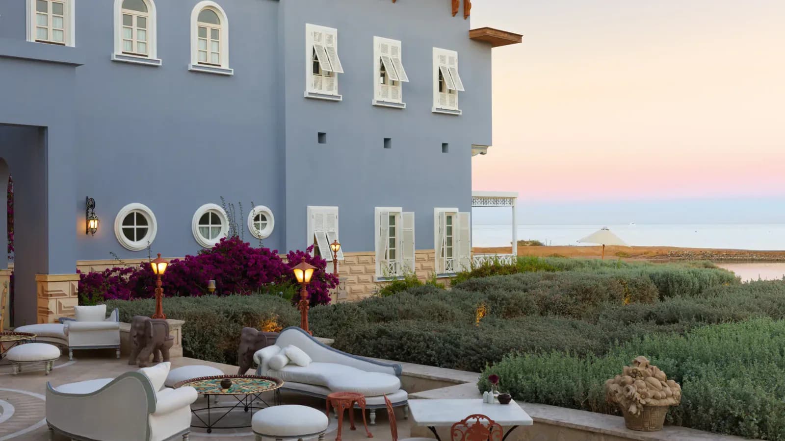 La Maison Bleue in El Gouna, Red Sea, Egypt