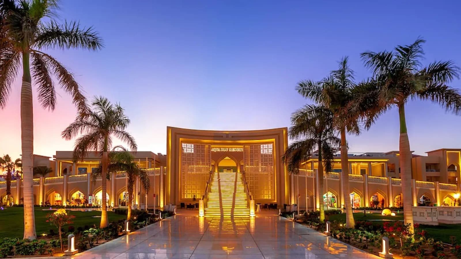 Pickalbatros Aqua Blu Resort in Villages Road, Hurghada