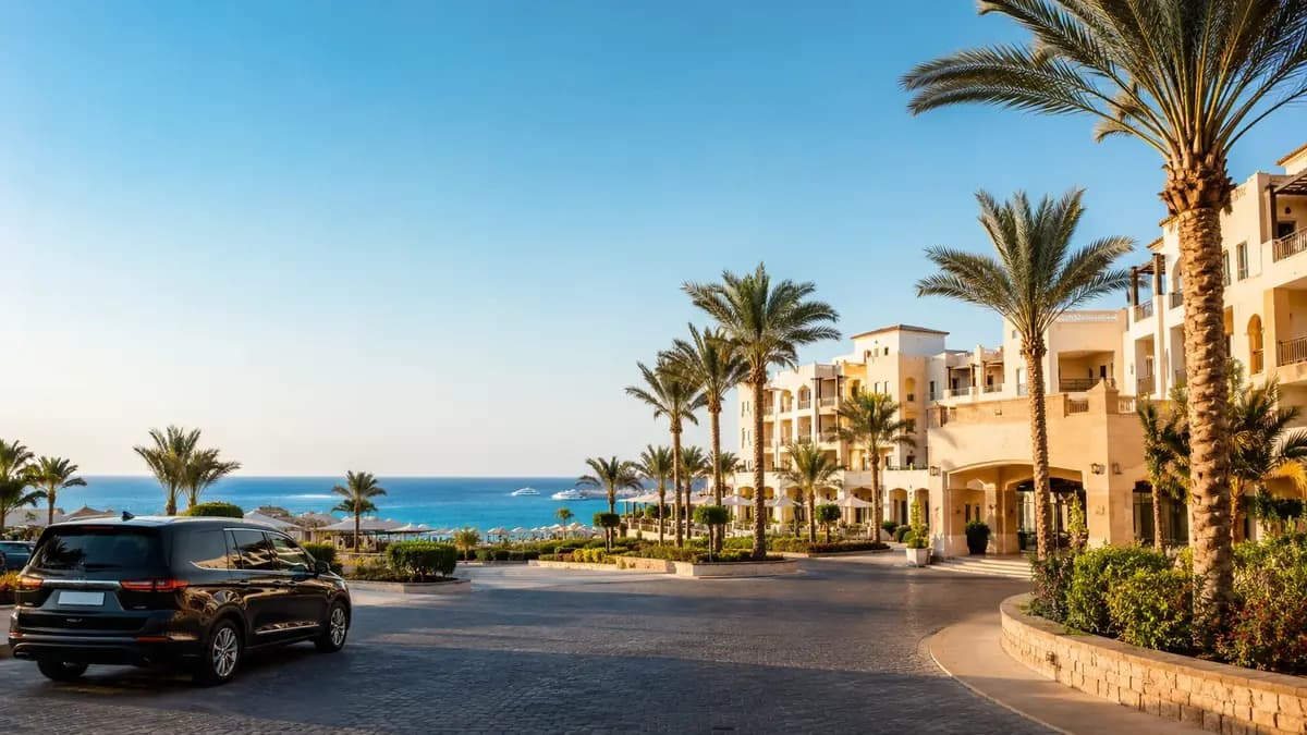 Privater Hurghada Flughafen Transfer zum Hotel