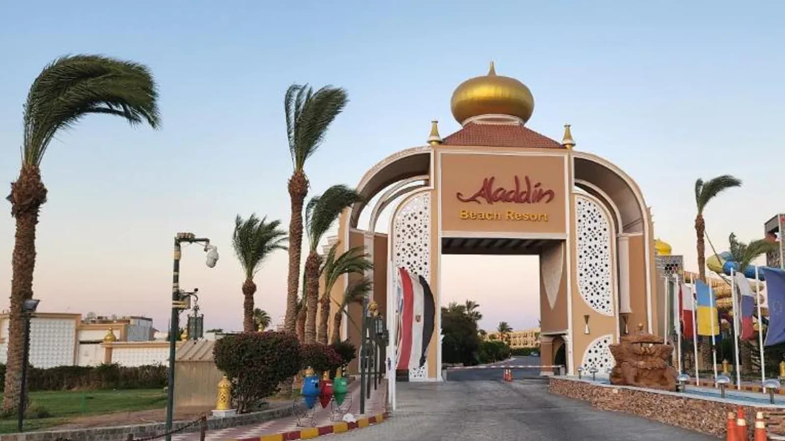 Aladdin Beach Resort in Hurghada, Red Sea, Egypt