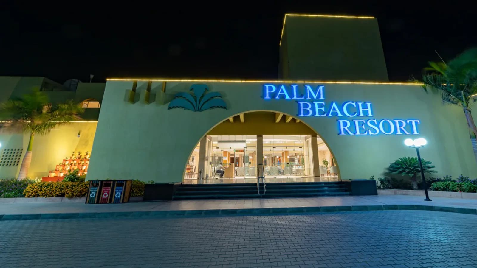 Palm Beach Resort in Hurghada, Red Sea, Egypt
