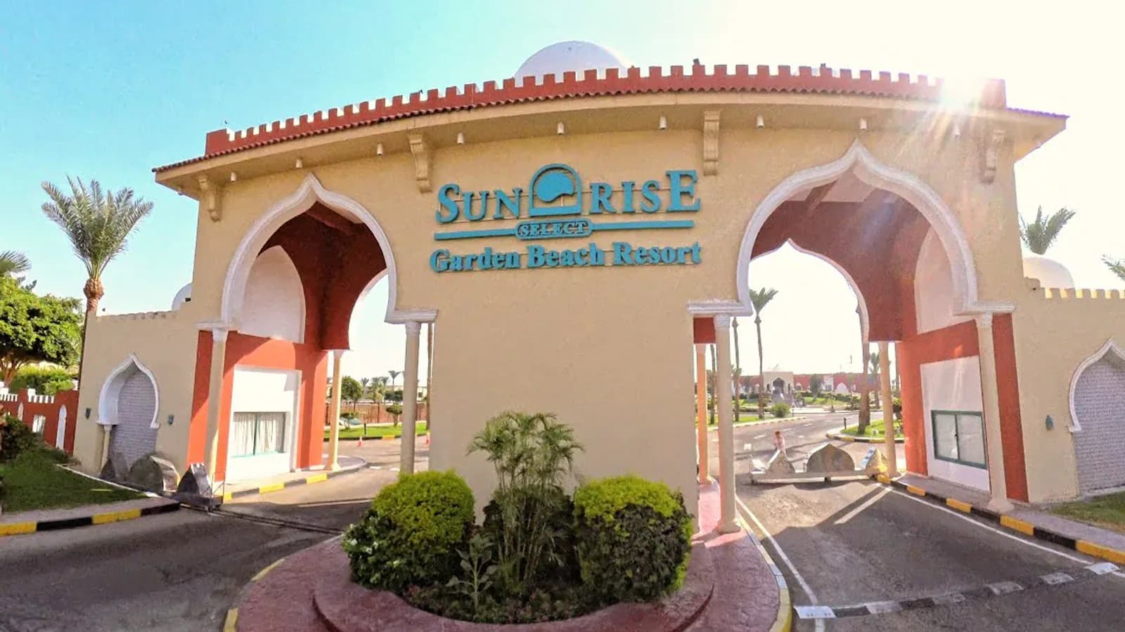 Sunrise Garden Beach Resort in Villages Road, Hurghada